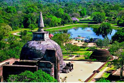 De Negombo: Pedra Sigiriya e cidade antiga de PolonnaruwaFom Negombo: Sigiriya Rock e antiga cidade de Polonnaruwa