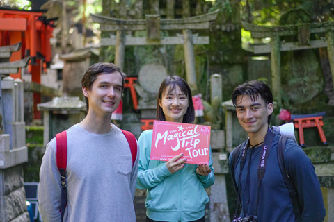 Kyoto: Randonnée cachée du sanctuaire Fushimi Inari de 3 heures