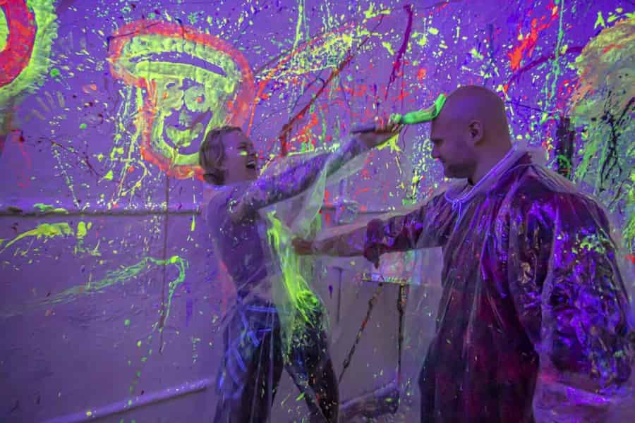 Reno: Splatter Paint Room Experience. Foto: GetYourGuide