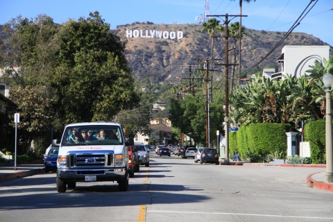 Hollywood: hop on, hop off-tour en huizen van beroemdhedenHollywood: hop-on hop-off tour van 24 uur en huizen van beroemdheden