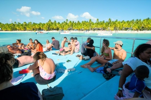 Vanuit Punta Cana: Dagtrip Saona-eiland met lunchbuffet
