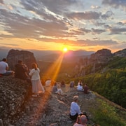 Meteora: E-Bike Epic Sunset Tour With Local Guide & Drink