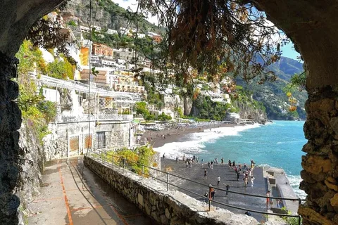 Fra Napoli: Tur til Amalfikysten, Sorrento og Pompeji