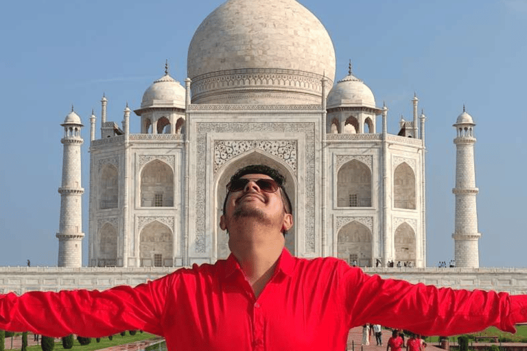 From Delhi: Private Taj Mahal, Agra Fort &amp; Baby Taj Day TripFrom Delhi- Car with Driver and private Tour Guide