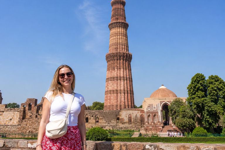 Delhi: Private Old & New Delhi City Tour Skip-the-Line Entry Full Day Tour with Guide Only