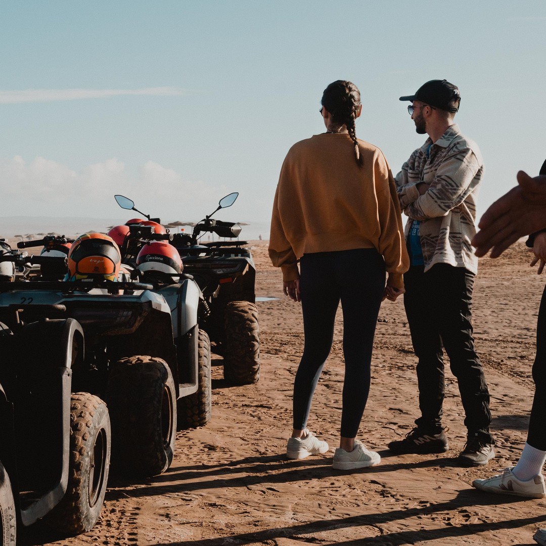 Excursion en quad à Essaouira avec pique-nique sous une tente berbère - quad