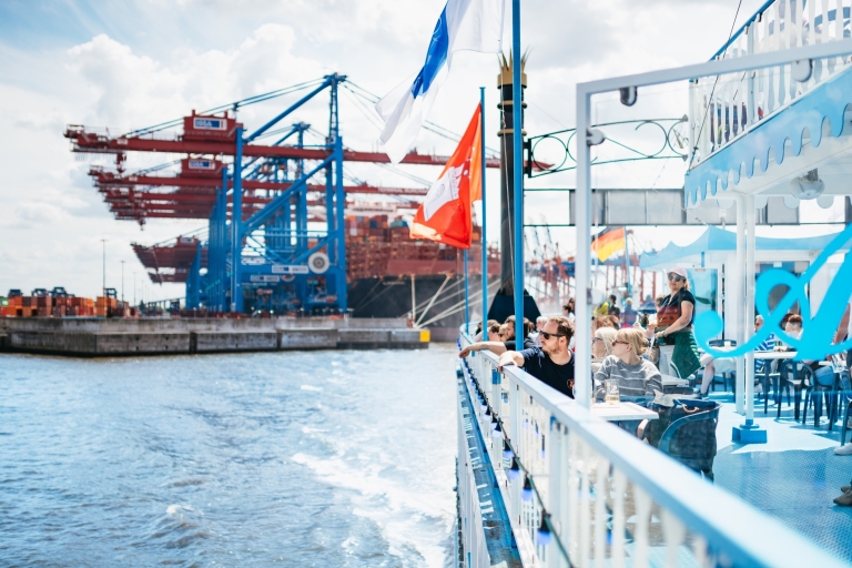 Hamburg: 1-godzinna wycieczka XL Port of Hamburg Cruise Tour1-godzinny rejs po porcie z komentarzem na żywo w języku niemieckim