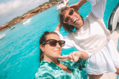 Ibiza: Passeio de barco à vela de dia inteiro para Formentera com remo