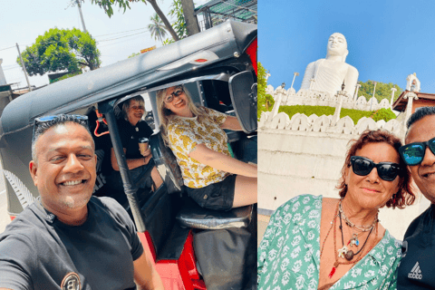 Kandy City & Scenic Tuk Tuk Tour with All Highlights