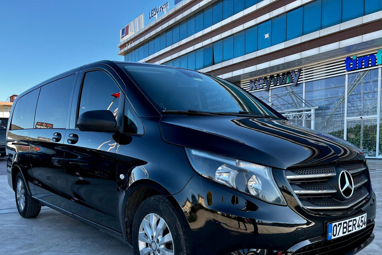 Antalya city to Antalya airport transfer with Trio Cab