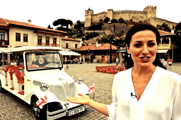 Tbilisi: Night Tour by Retro Electric Car & New Year Views