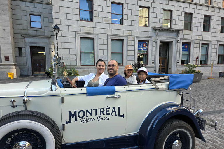 Montreal: Unforgettable Guided Tour in a Vintage 1930s Convertible Car