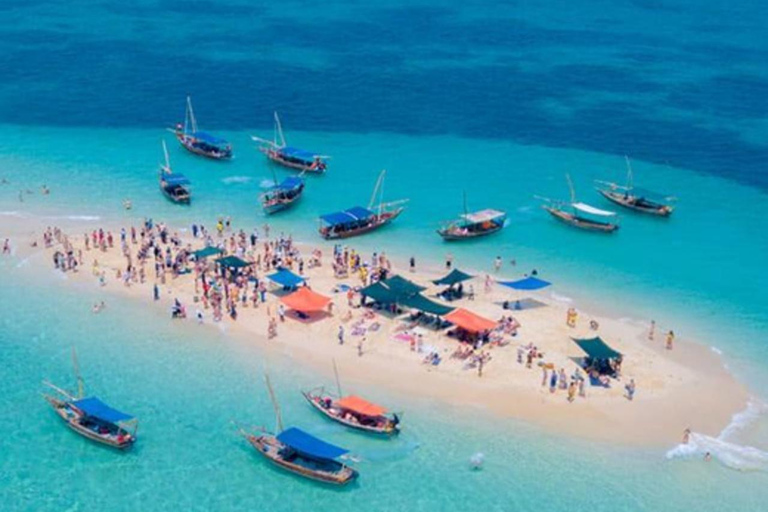 Zanzibar: Safari Blue Snorkeling, Sandbank & Seafood Lunch Shared Tour with Hotel Pickup & Drop-off