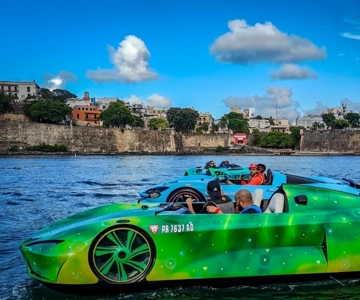 San Juan: Water Jet Car Green Infinity Experience