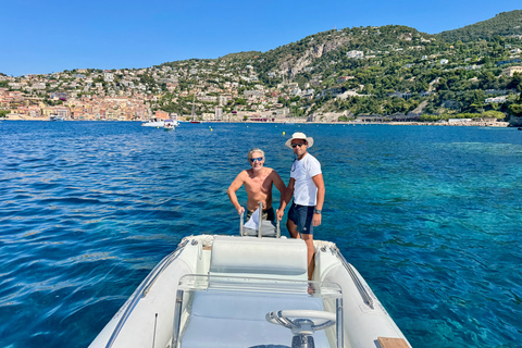 Cagnes : Snorkeling & Scenic Swim Stop to Cap d' Antibes