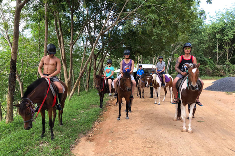 Phuket Jungle Horseback Ride with Scenic Forest Views Adventure Trail (2 Hrs)