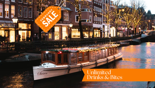 Amsterdam: Luxury Cruise Unlimited Drinks &amp; Snacks Option