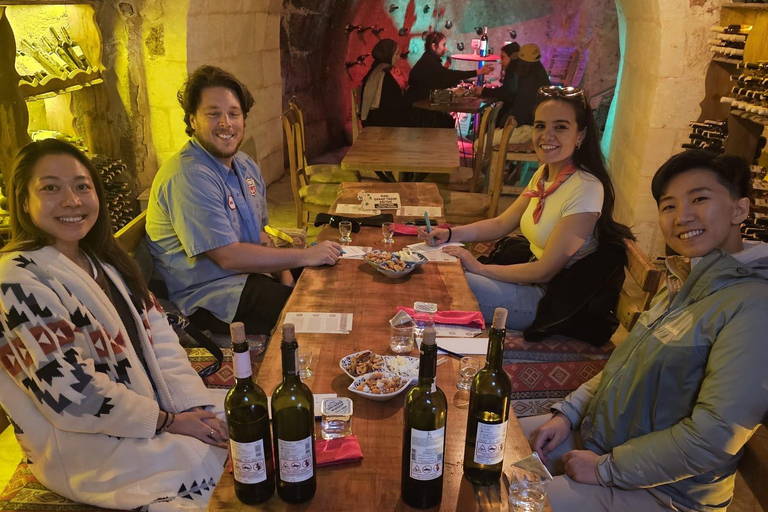 Cappadocia : Wine Tasting with Snacks and Hotel Transfer