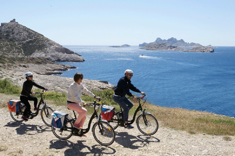 Ab Marseille: Tagestour mit dem E-Bike nach CalanquesGeführte Tour auf Französisch