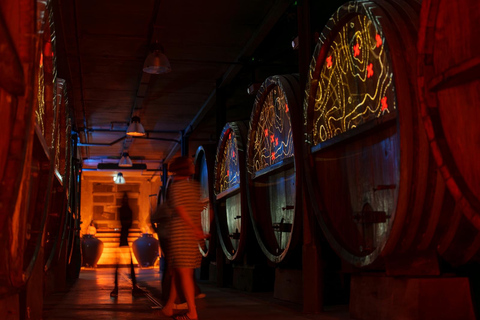 Immersive cellar tour, tasting and board meal Tour in English