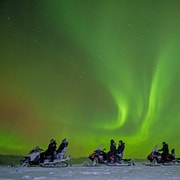 Björkliden/Abisko: Schneemobiltour zum Nachthimmel