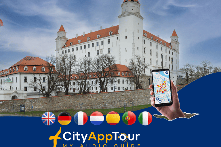 Bratislava slott grannskap: Digital guide€15 - Biljett för duo