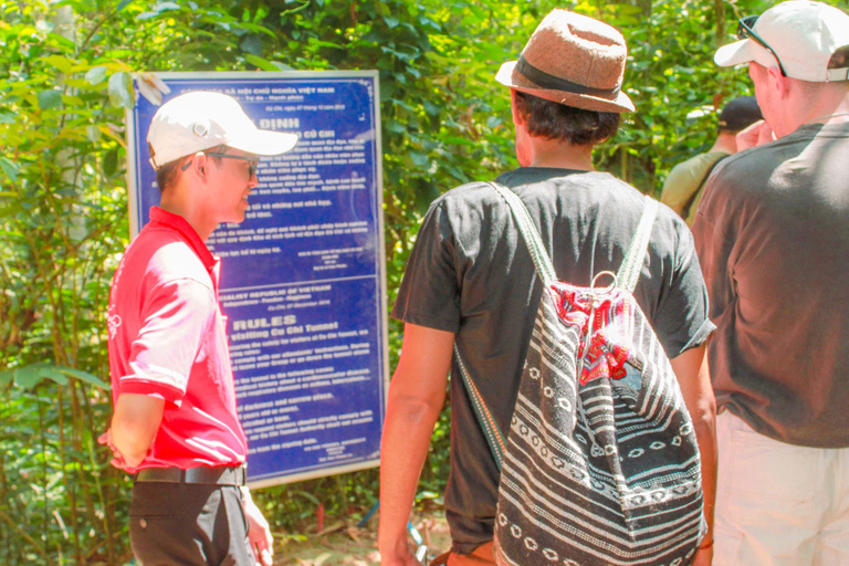 Cu Chi Tunnels Tour NachmittagsausflugNachmittagsausflug mit englischem Guide