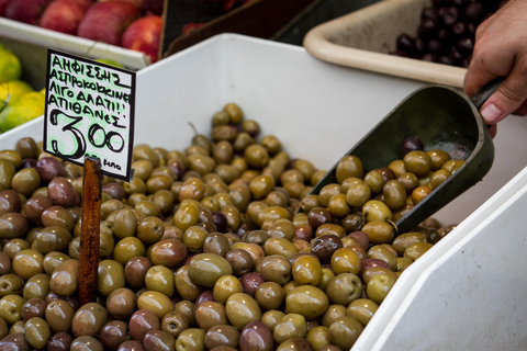 Athènes : visite culinaire à pied en petit groupeVisite en petit groupe en anglais