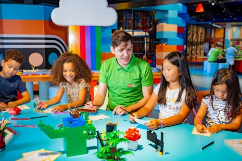 Washington DC : LEGO® Discovery Center - Admission d'une journéeAdmission 1 jour + objet à collectionner