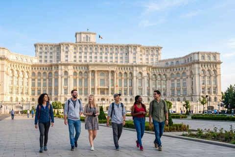 Bucharest Tour: Village Museum, Ceausescu House & Parliament