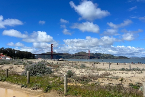 San Francisco : Golden Gate to Sausalito by bike in French San Francisco : Golden Gate to Sausalito by bike