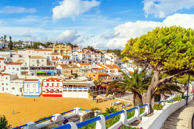 Lisbonne : Algarve, grottes de Benagil et Lagos avec option de tour en bateauVisite en petit groupe
