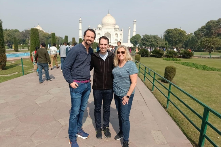 Delhi: Taj Mahal & Agra Private TagestourTour mit AC Auto, Fahrer und Guide