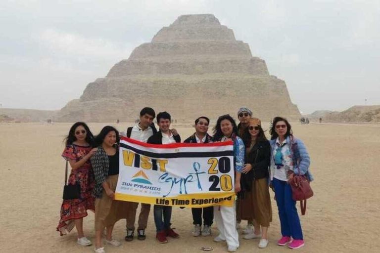 Le Caire : circuit des pyramides de Gizeh, Memphis et Sakkara