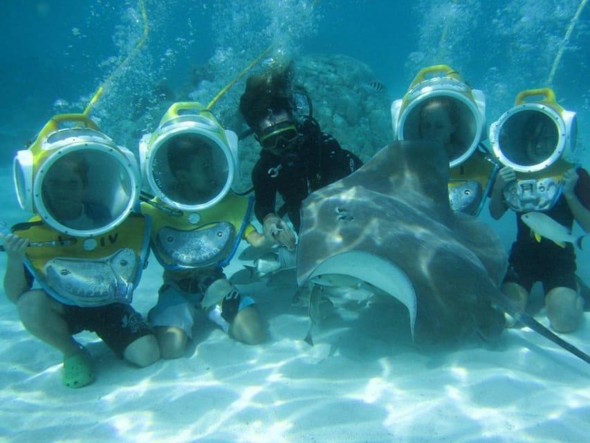 Moorea : Randonnée sous-marine avec le casque Aquablue