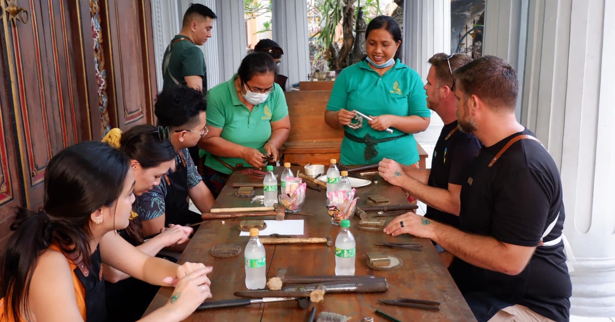 Ubud Silver Jewelry Making Class GetYourGuide