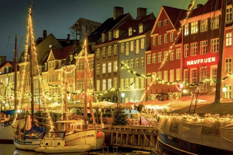Copenhague: Tour a pie del Encanto Navideño con Cerveza Navideña