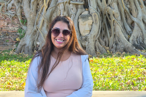 Ayutthaya Private Tour with Buddies: Temples & Cruise