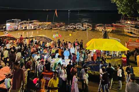 Walking through narrow street and exploring Ghats