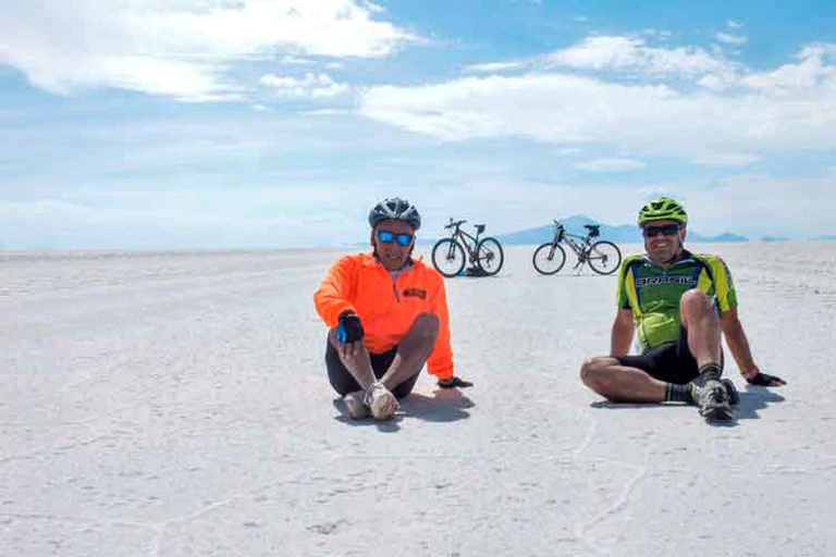 From Uyuni: Uyuni salt flat by bicycle