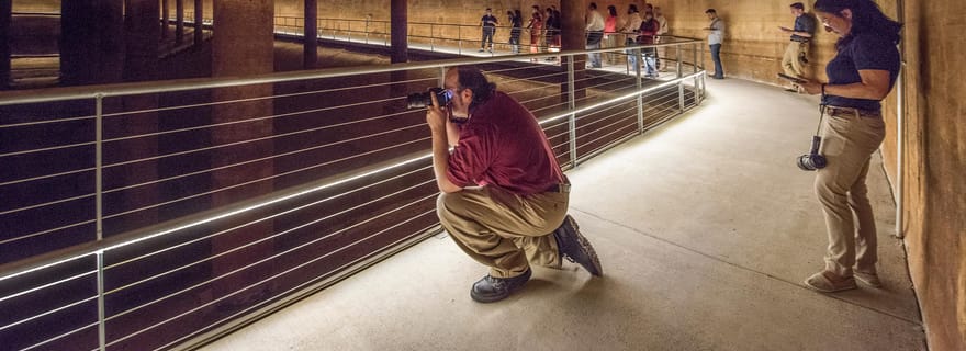 Houston : Visite expérimentale de la citerne du parc de Buffalo Bayou