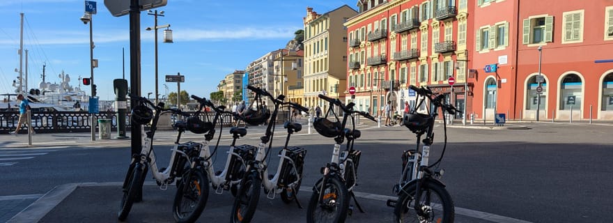 Visite guidée de Nice a vélo électrique