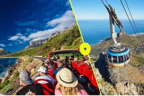 Cape Town: Table Mountain Cable Car, Hop-On Hop-Off Bus Tour
