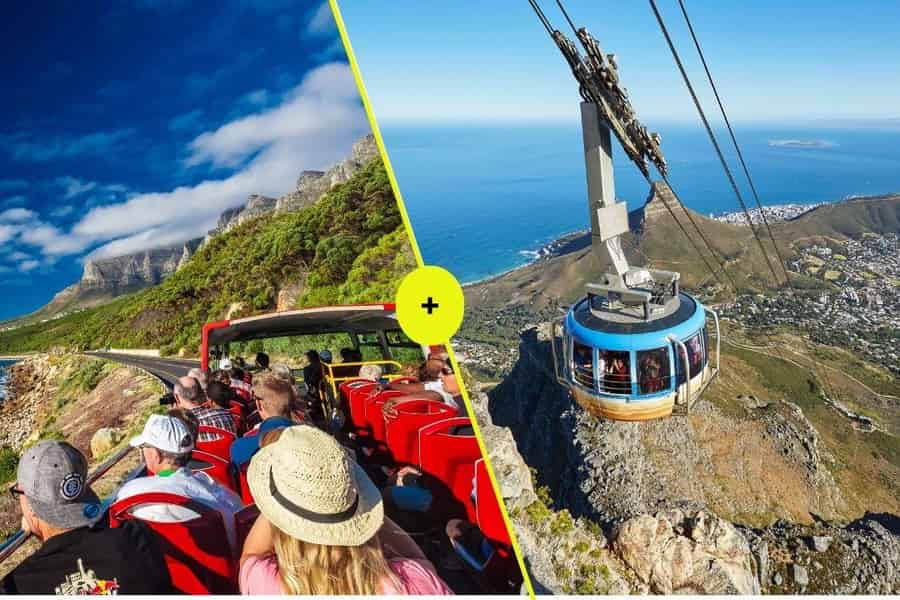 Kapstadt: Tafelberg-Seilbahn, Hop-On/Hop-Off-Bustour. Foto: GetYourGuide