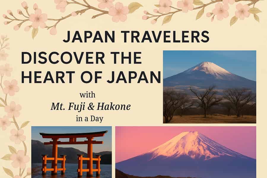 Berg Fuji Ganztägige private Sightseeing Tour mit Guide. Foto: GetYourGuide