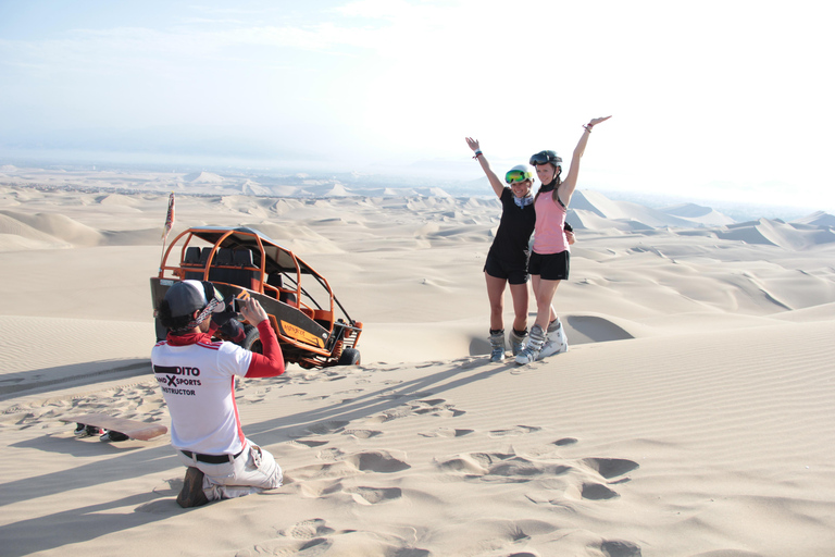 Huacachina: Professional Sandboard & Sand Ski with DuneBuggy