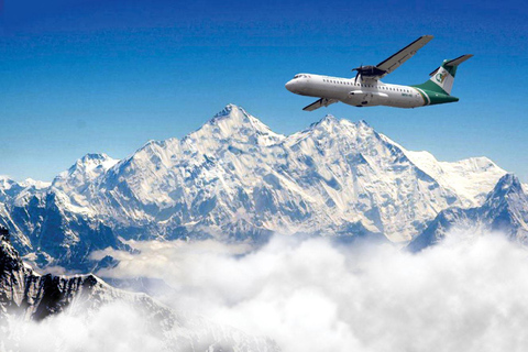 Everest Flight - A Journey Above the Himalayas&quot;Option Title: Early Morning Everest Flight