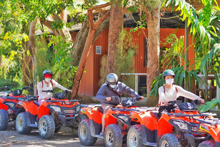 Desde Phuket: Rutas panorámicas en quad con vistas a Karon y Patong1,5 horas en coche