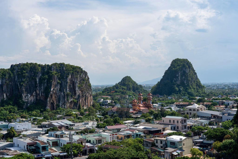 Da Nang: Golden Bridge, Lady Buddha, Marble MT & Am Phu Cave Private Tour with Licensed English-Speaking Guide