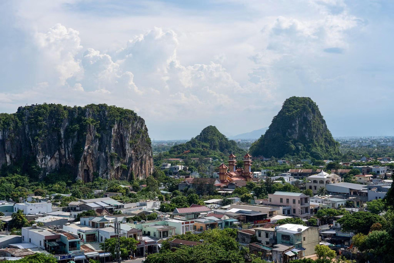 Da Nang: Golden Bridge, Lady Buddha, Marble MT & Am Phu Cave Private Tour with Licensed English-Speaking Guide